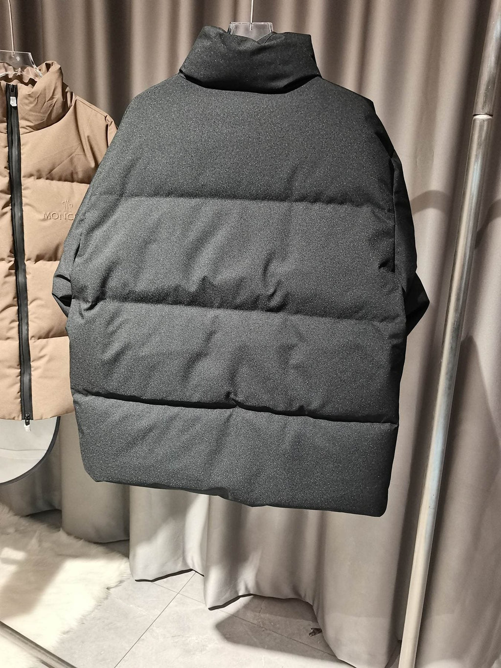 Moncler Men's Quilted Puffer Coat — back