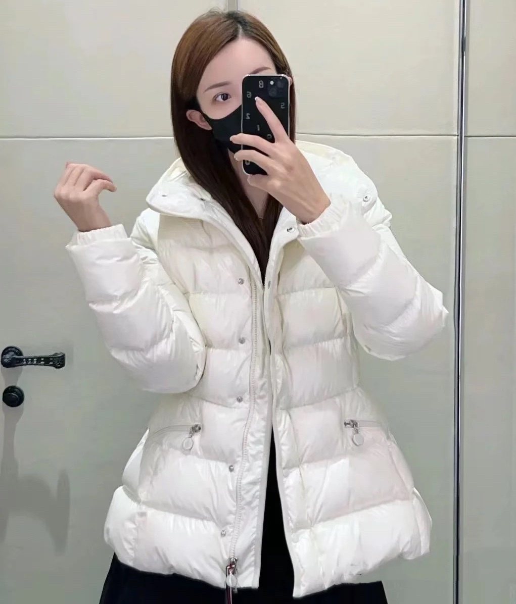 Moncler Hooded Quilted Puffer Coat — front