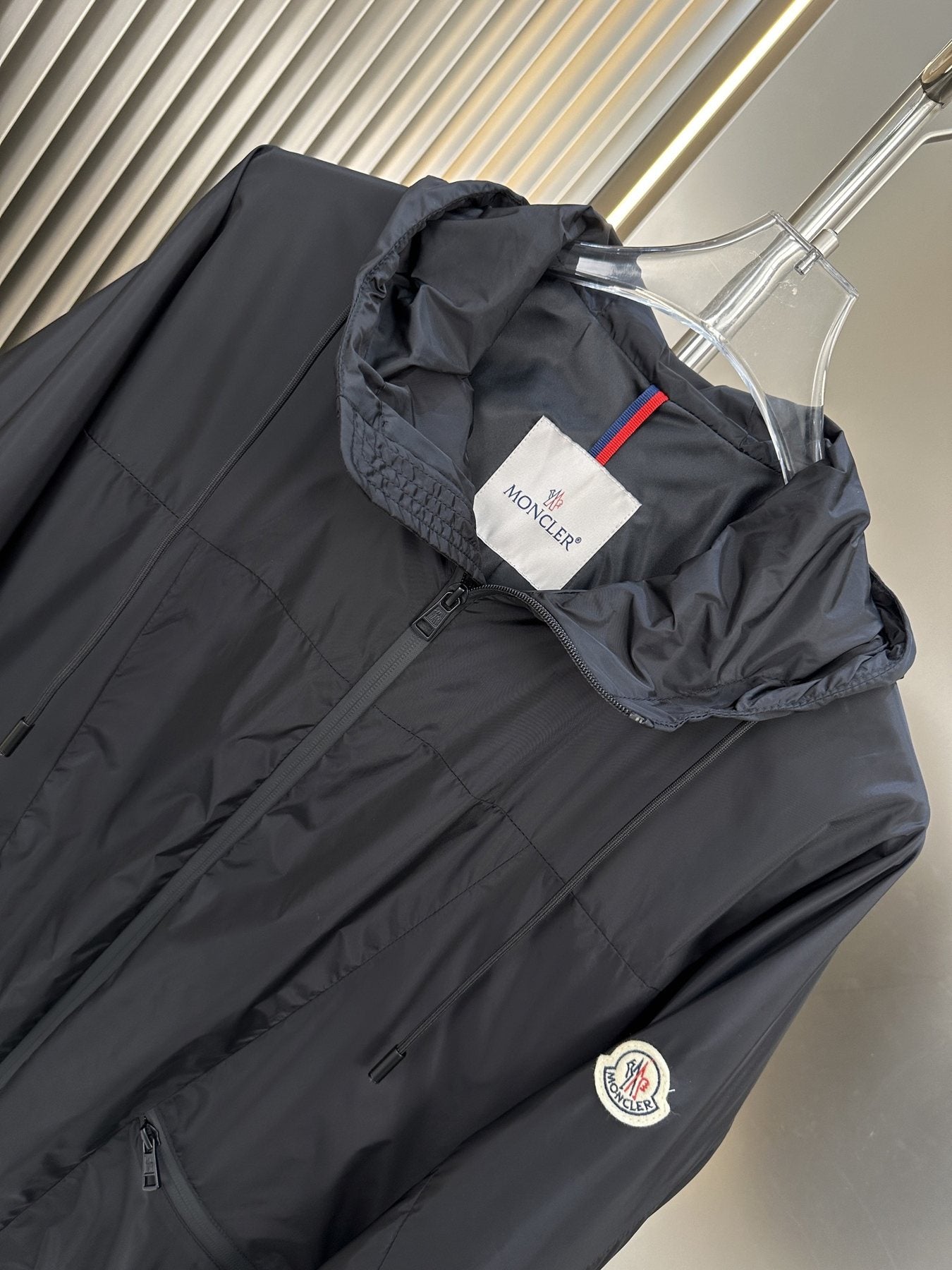 Moncler Hooded Zip Jacket — hang_tag