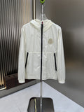Moncler Hooded Chest Badge Windbreaker — hero