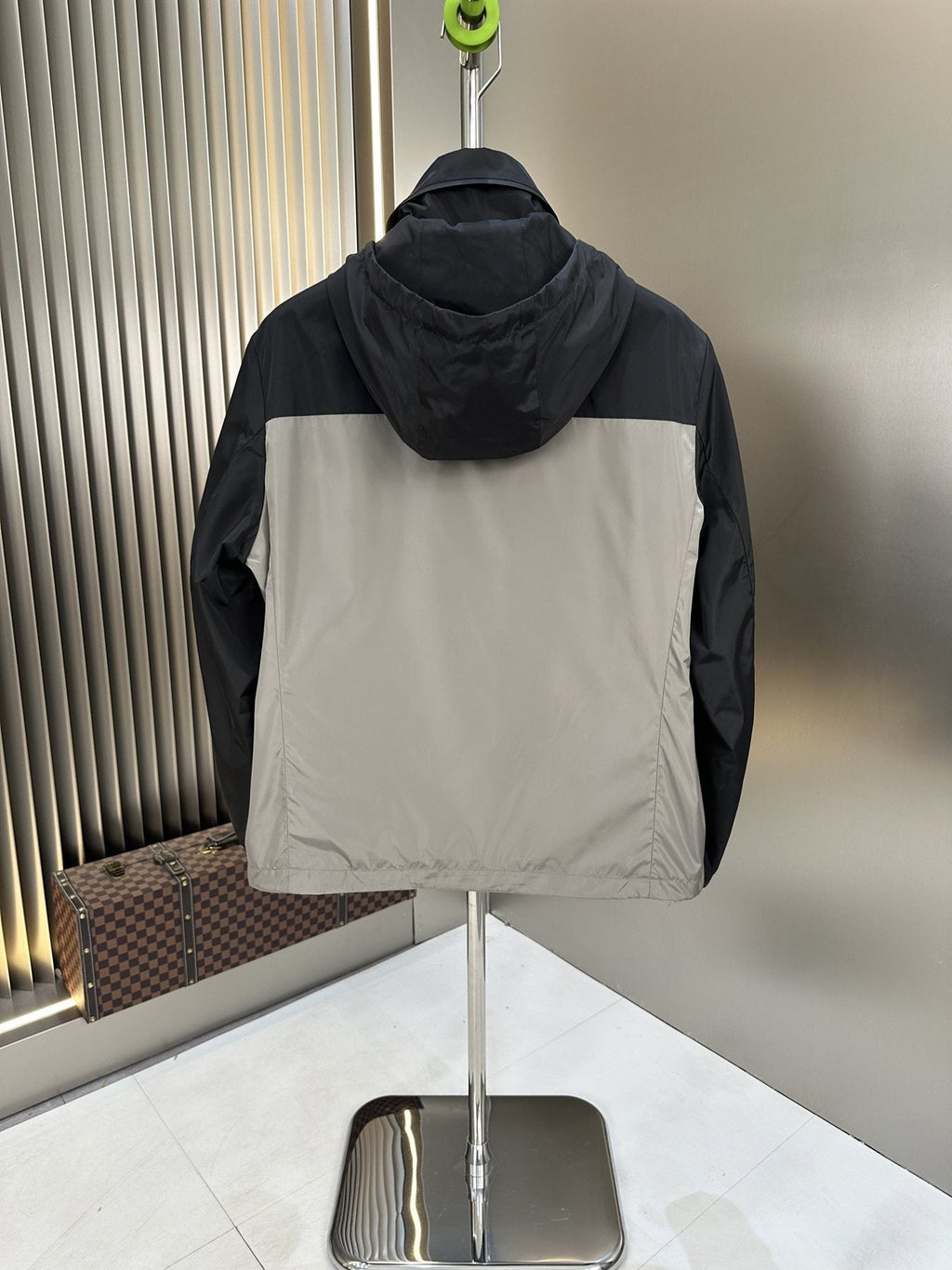 Moncler Color-Block Hooded Jacket — back