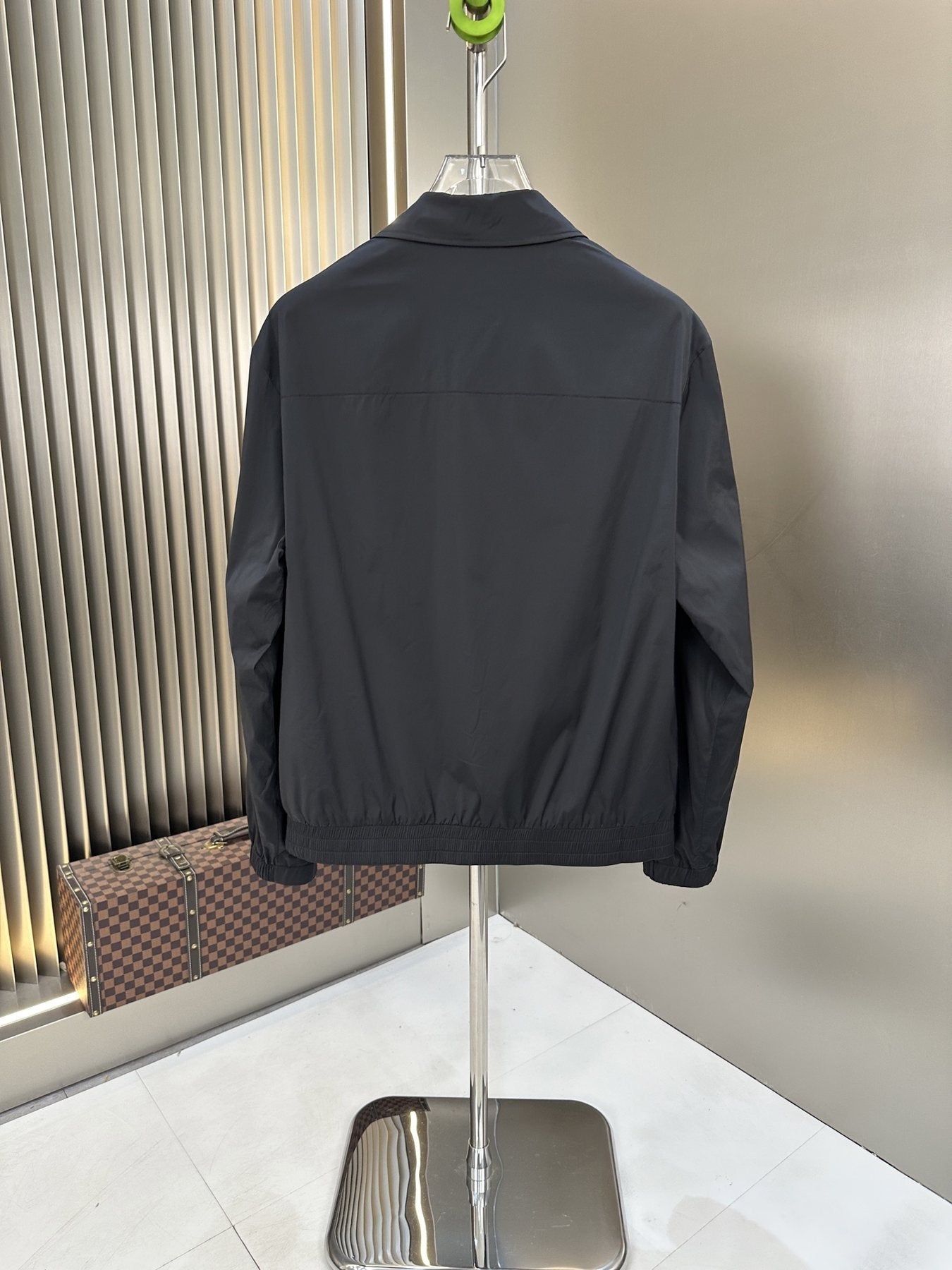 Zegna Panel-Detail Button-Front Jacket — back