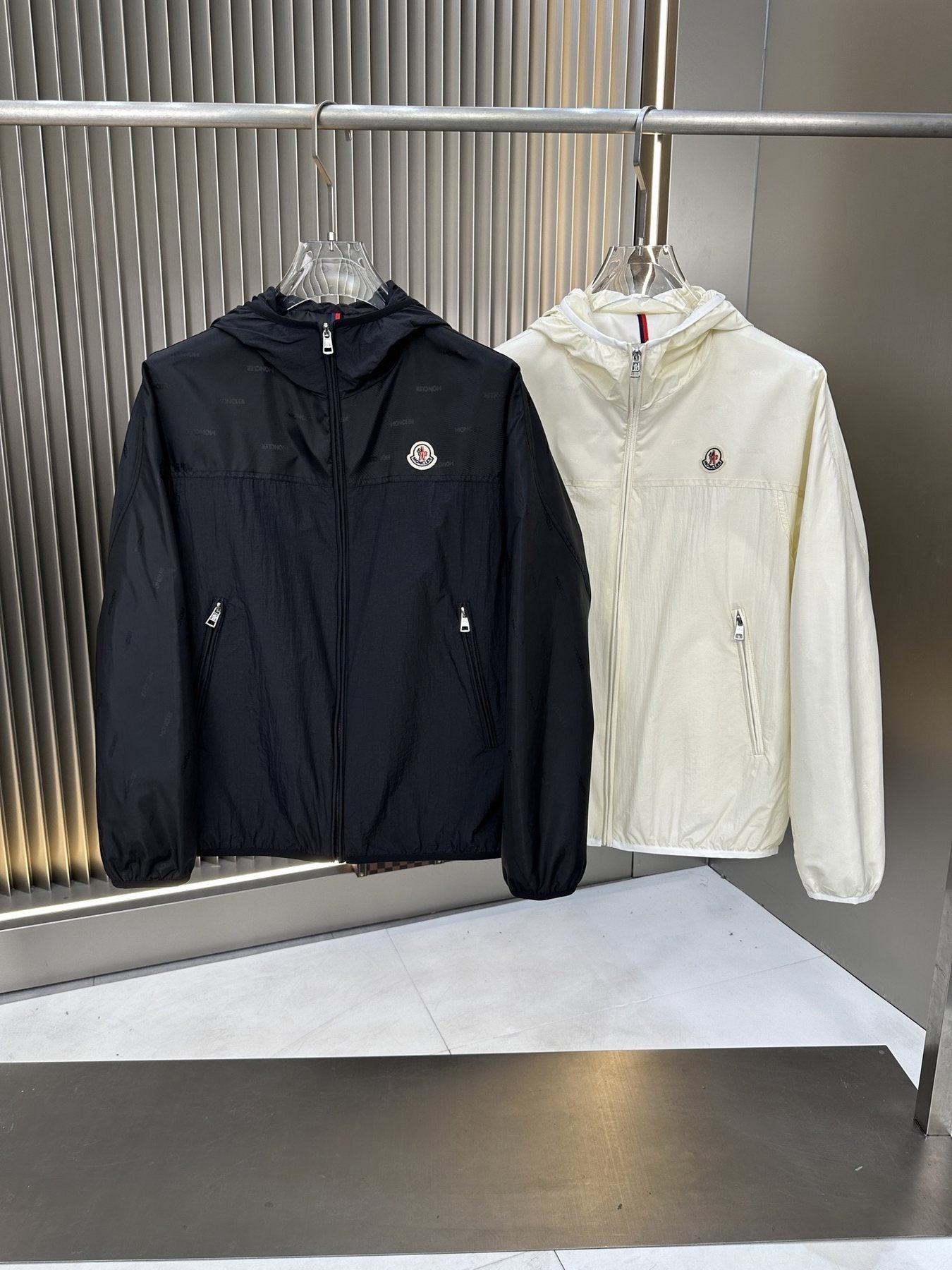 Moncler Hooded Full-Zip Jacket — comparison
