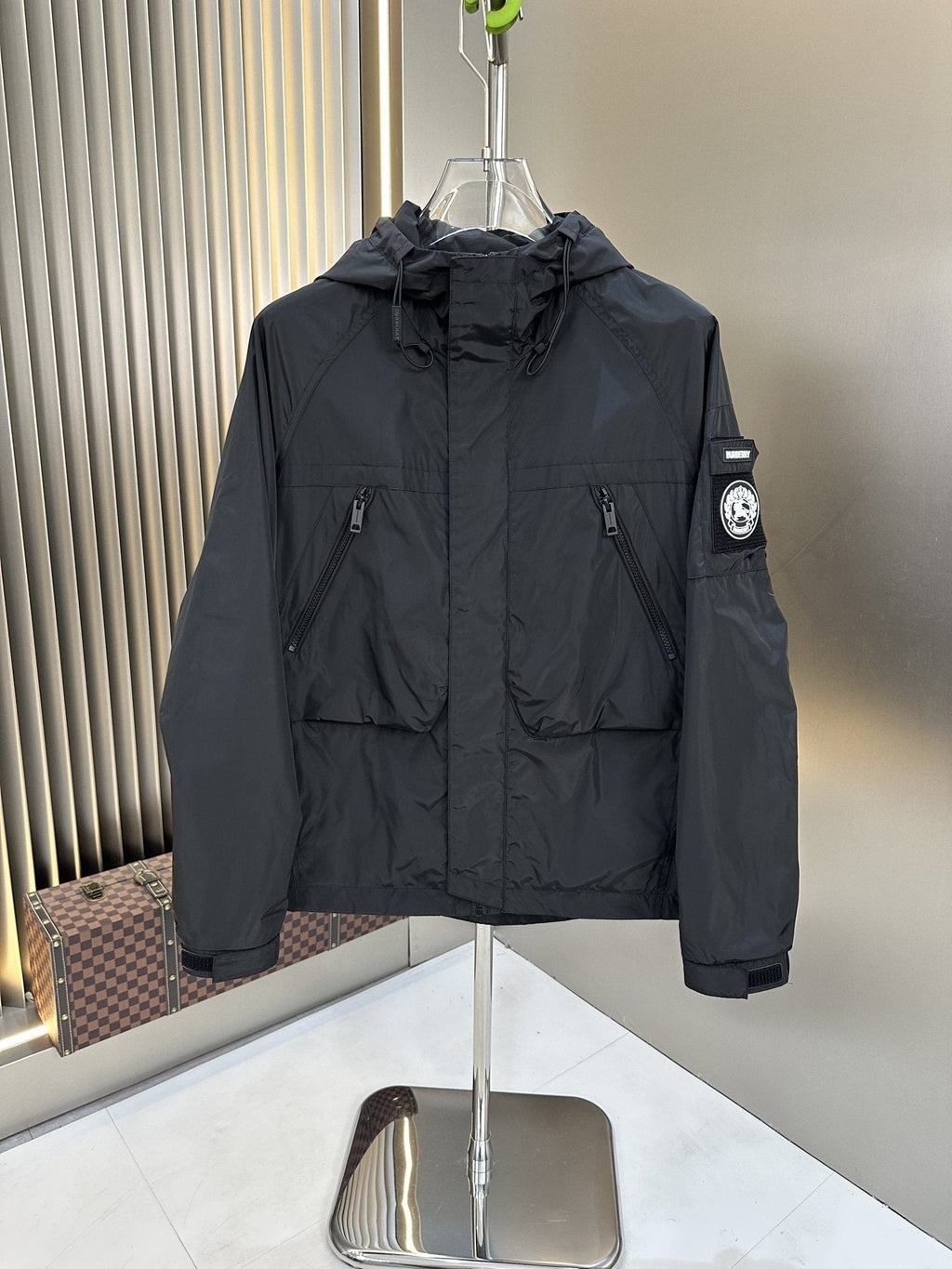 Burberry Hooded Utility Jacket — hero