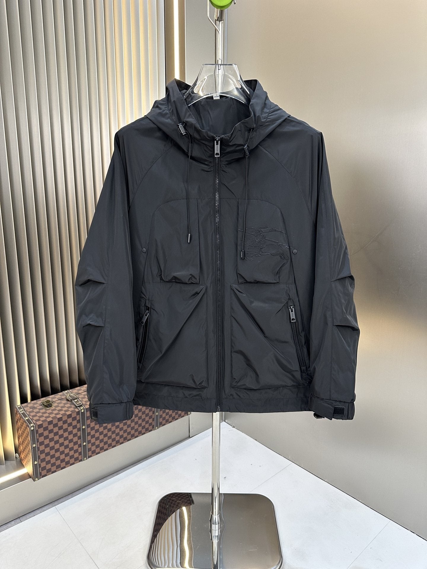 Burberry Hooded Utility Pocket Jacket — hero
