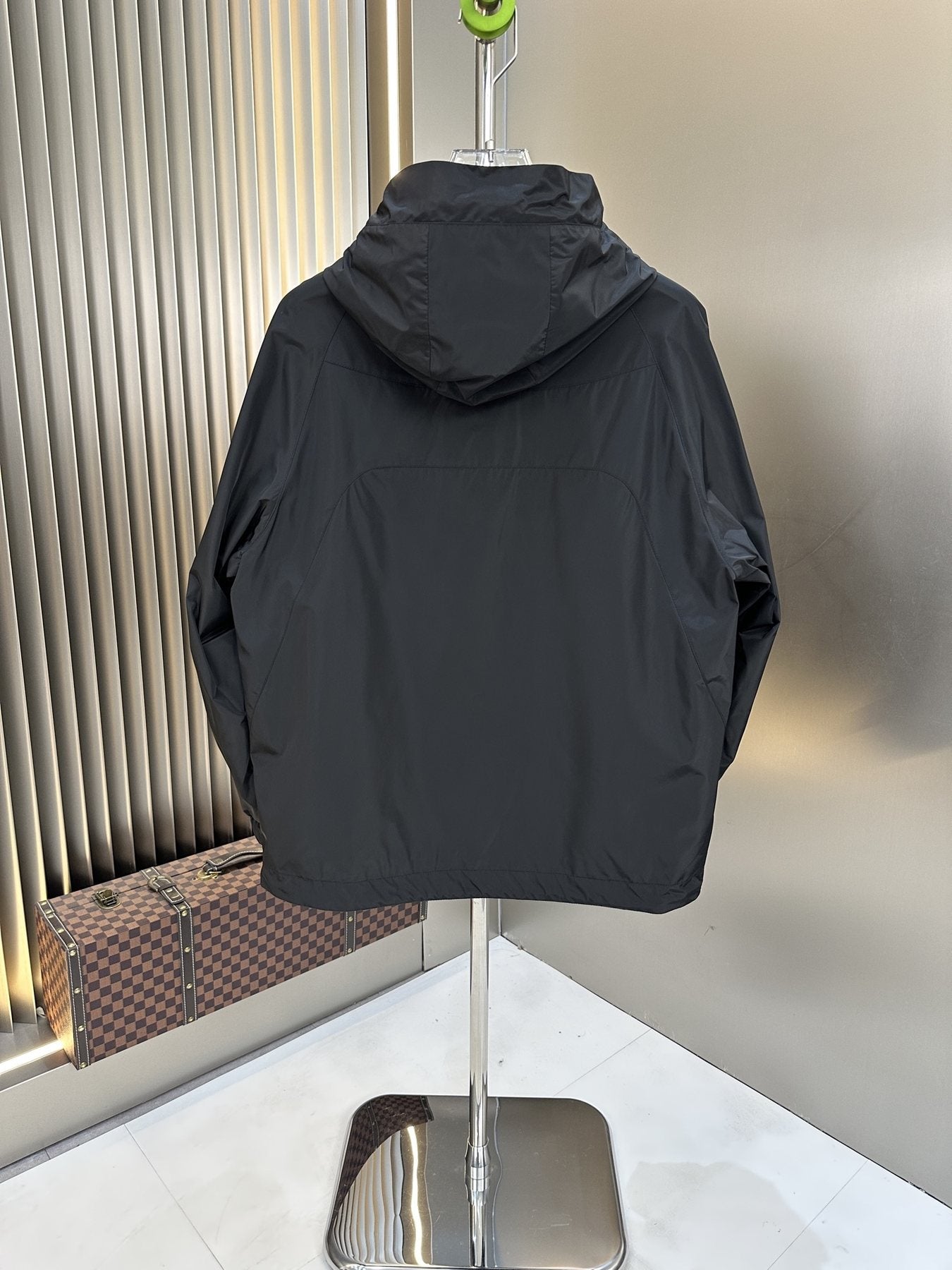 Burberry Hooded Utility Pocket Jacket — back