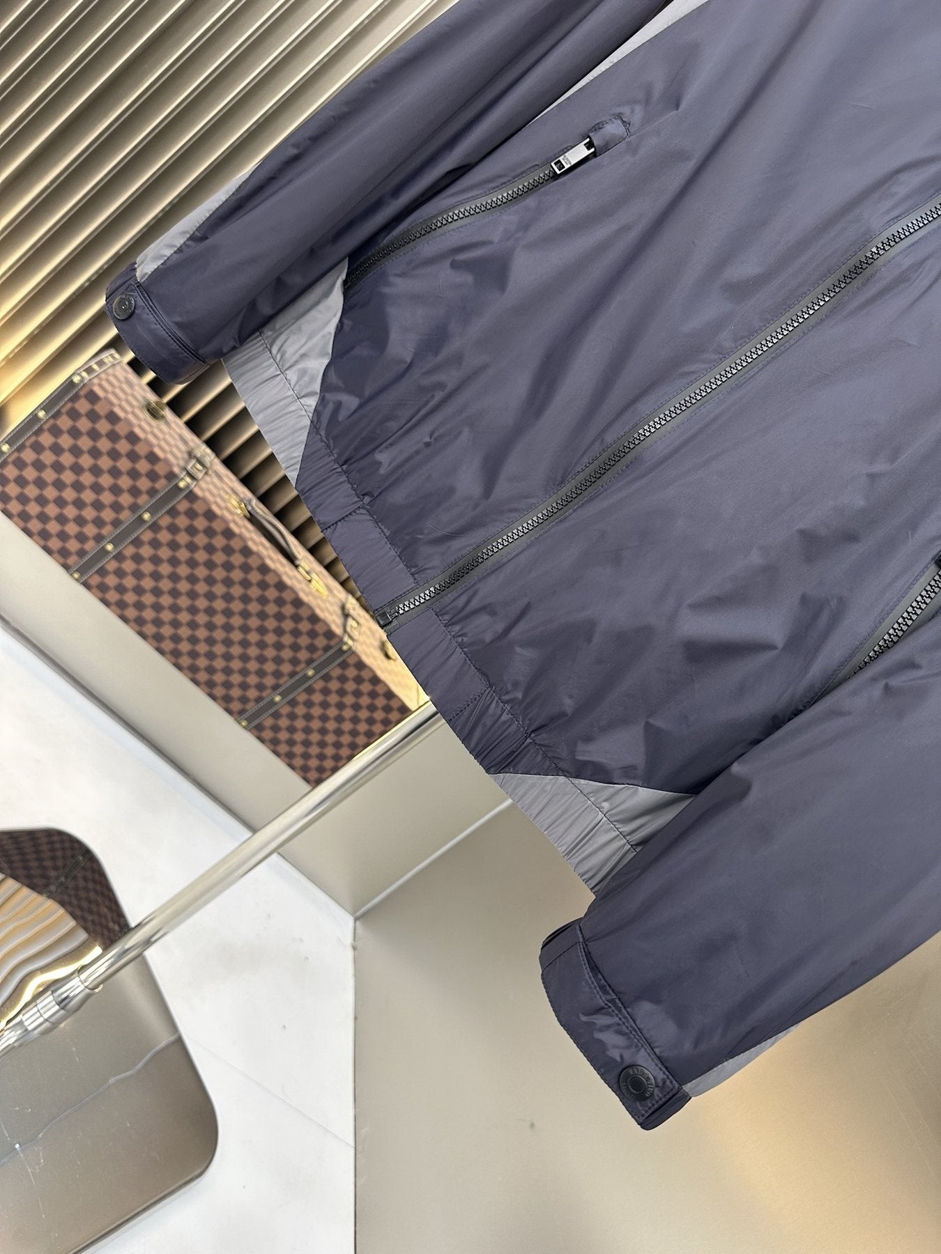 2026 Original Jacket Color-Block Hooded Windbreaker — detail