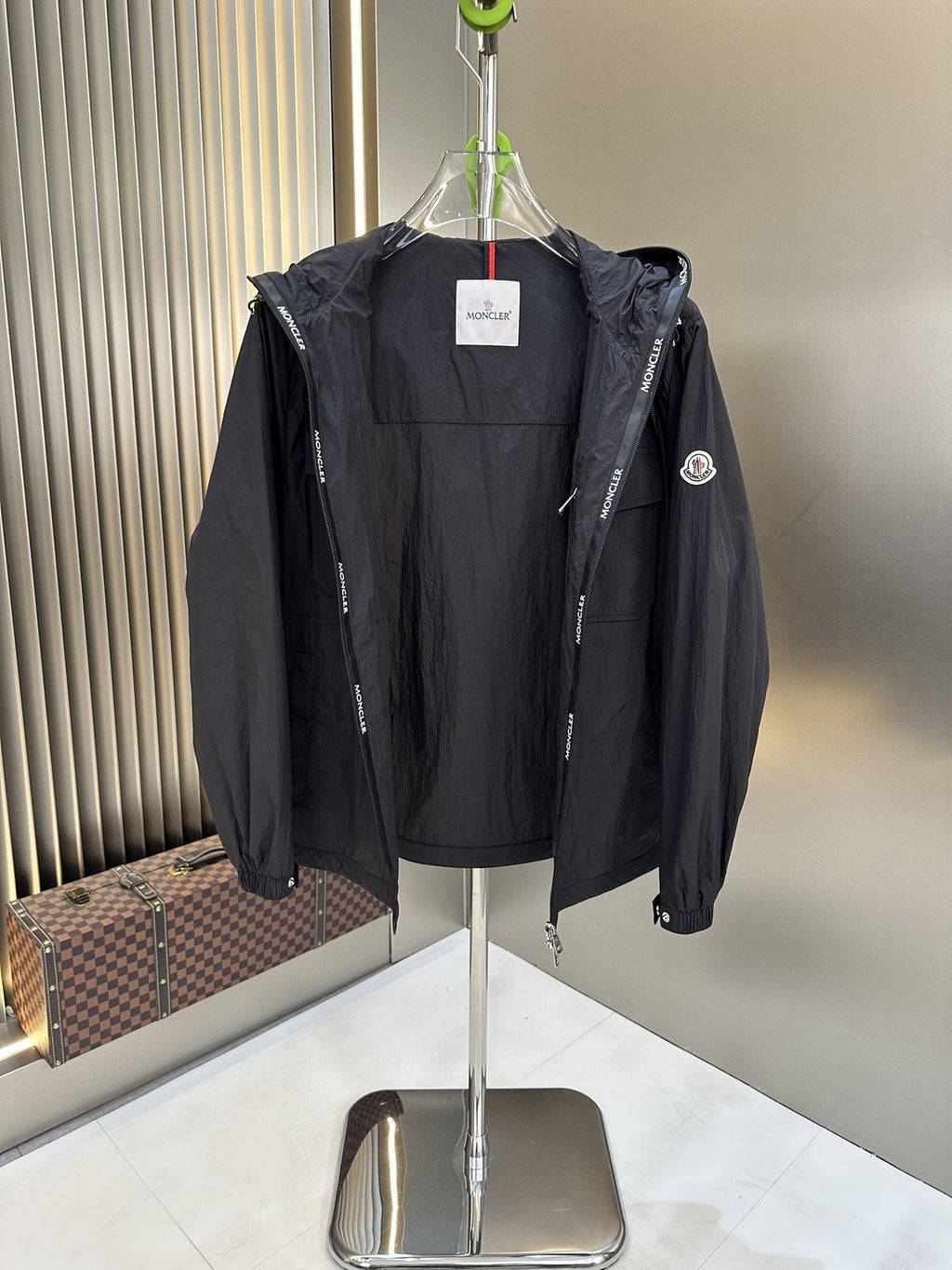 Moncler Hooded Utility Jacket — detail