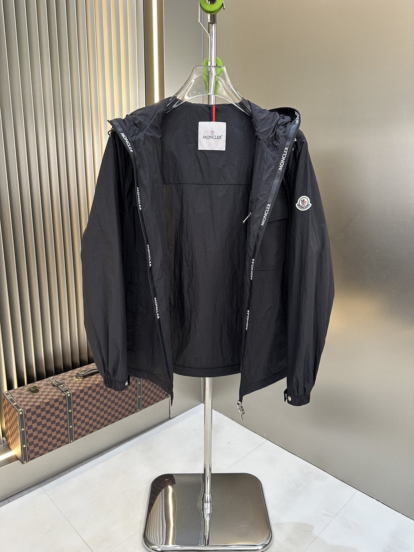 Moncler Hooded Utility Jacket — detail