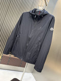 Moncler Hooded Zip-Front Jacket — hero