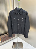 Prada Black Four-Pocket Button-Front Jacket — hero