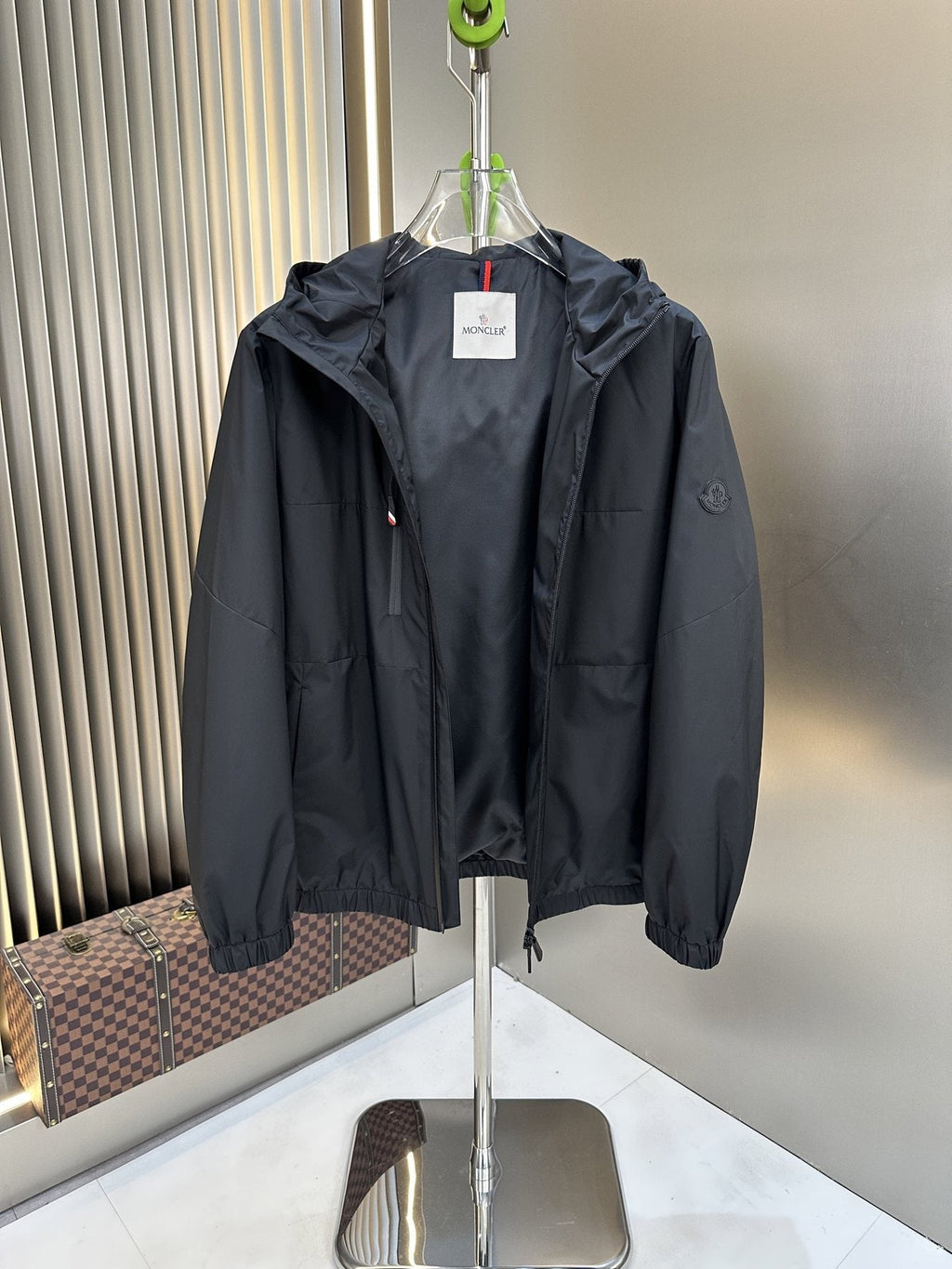 Moncler Hooded Zip Jacket — hang_tag