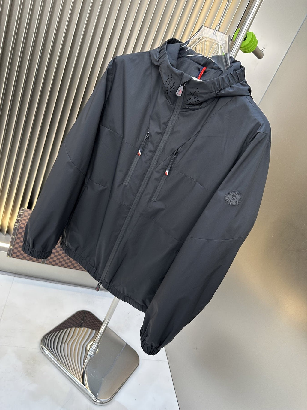 Moncler Hooded Zip Jacket — front