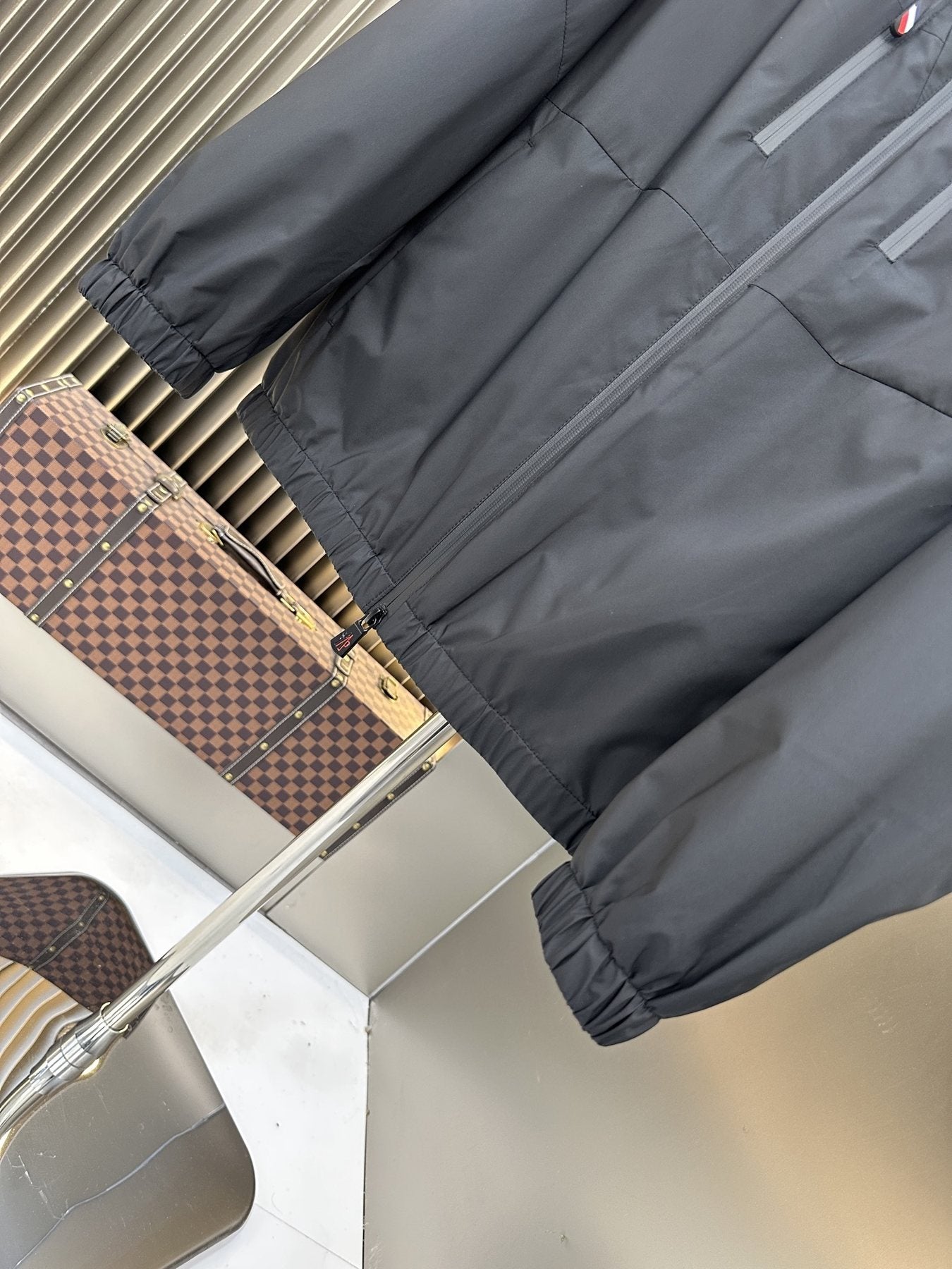 Moncler Hooded Zip Jacket — detail