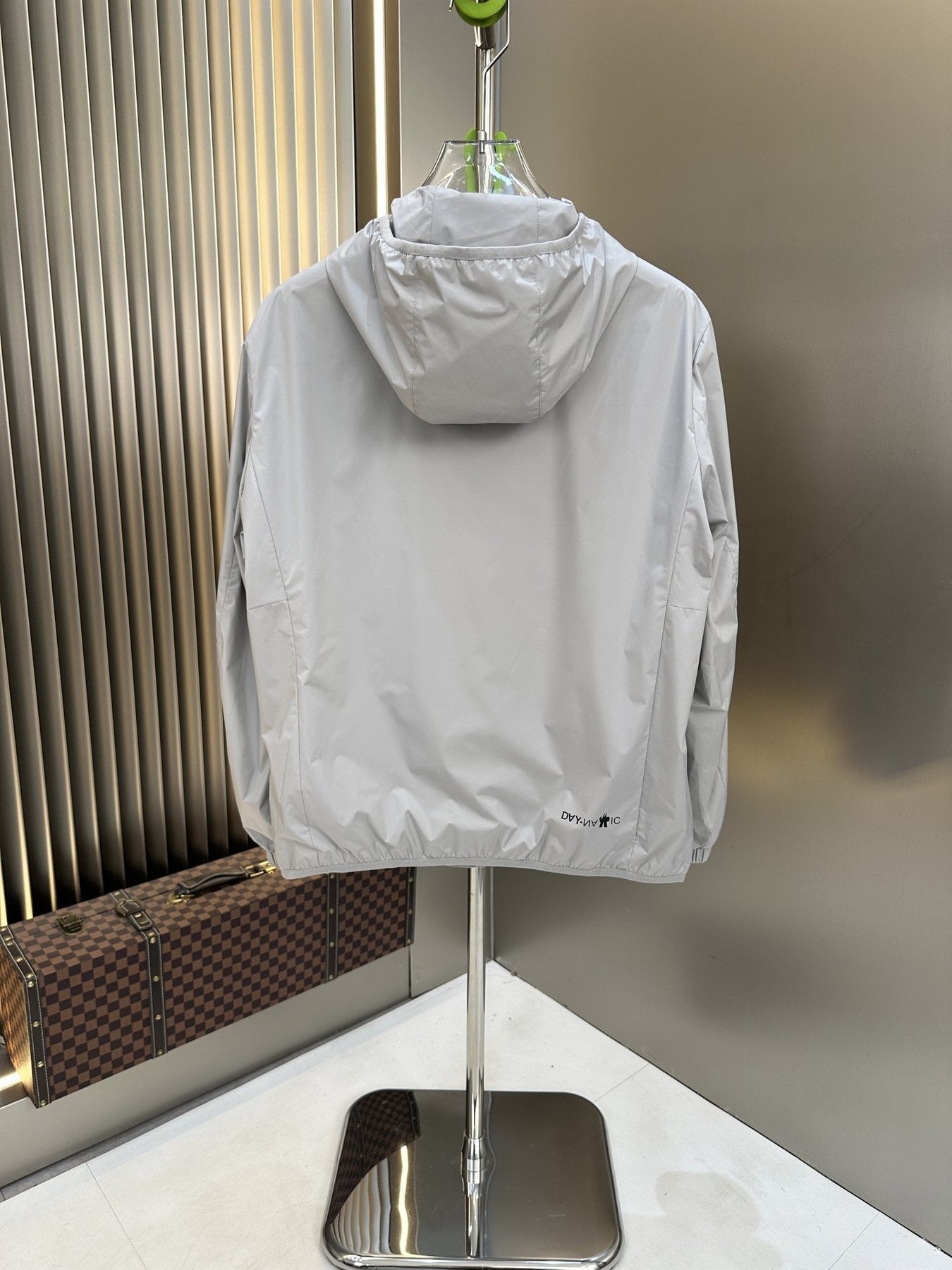 Moncler Hooded Zip Windbreaker — back