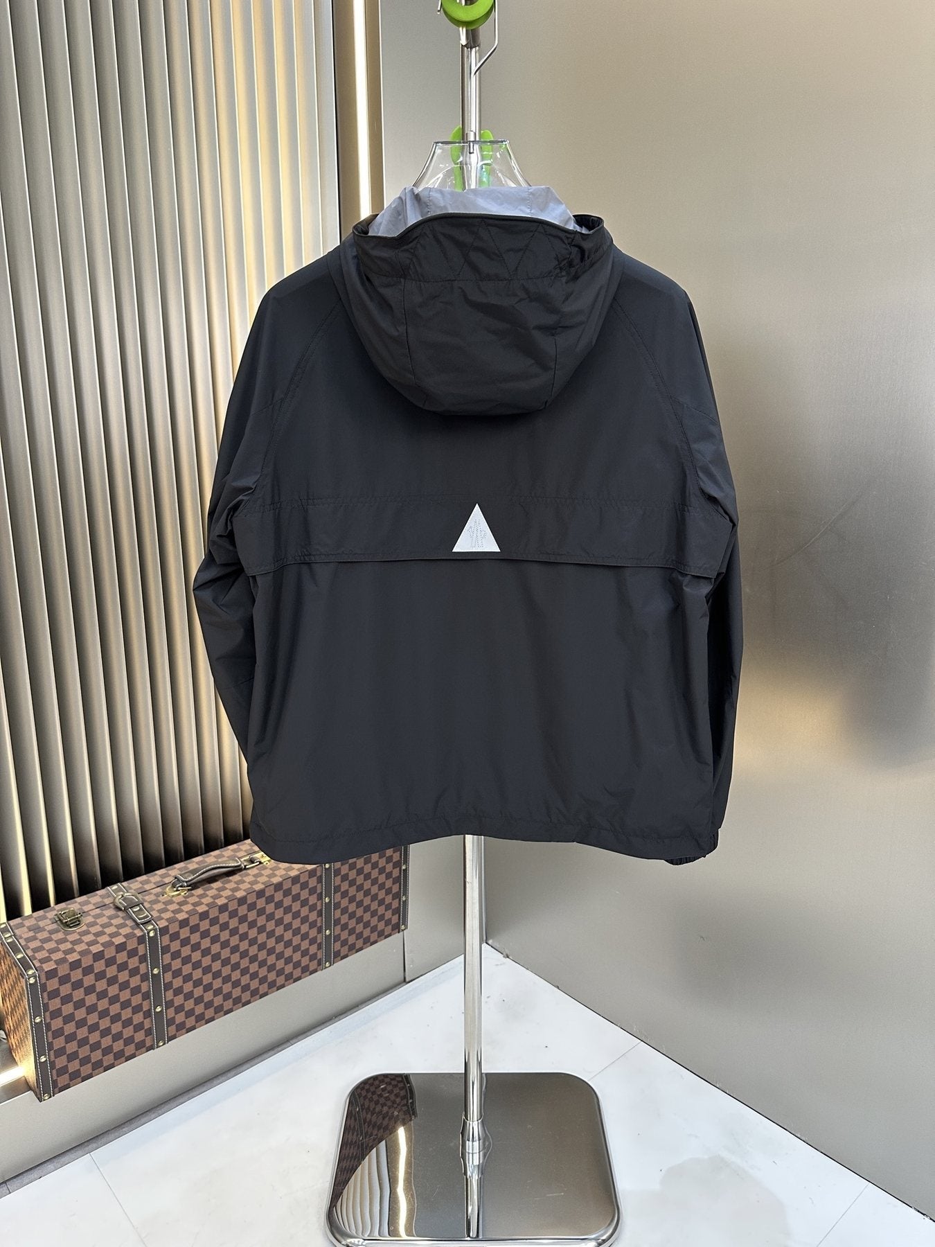 Moncler Panel Hooded Jacket — back