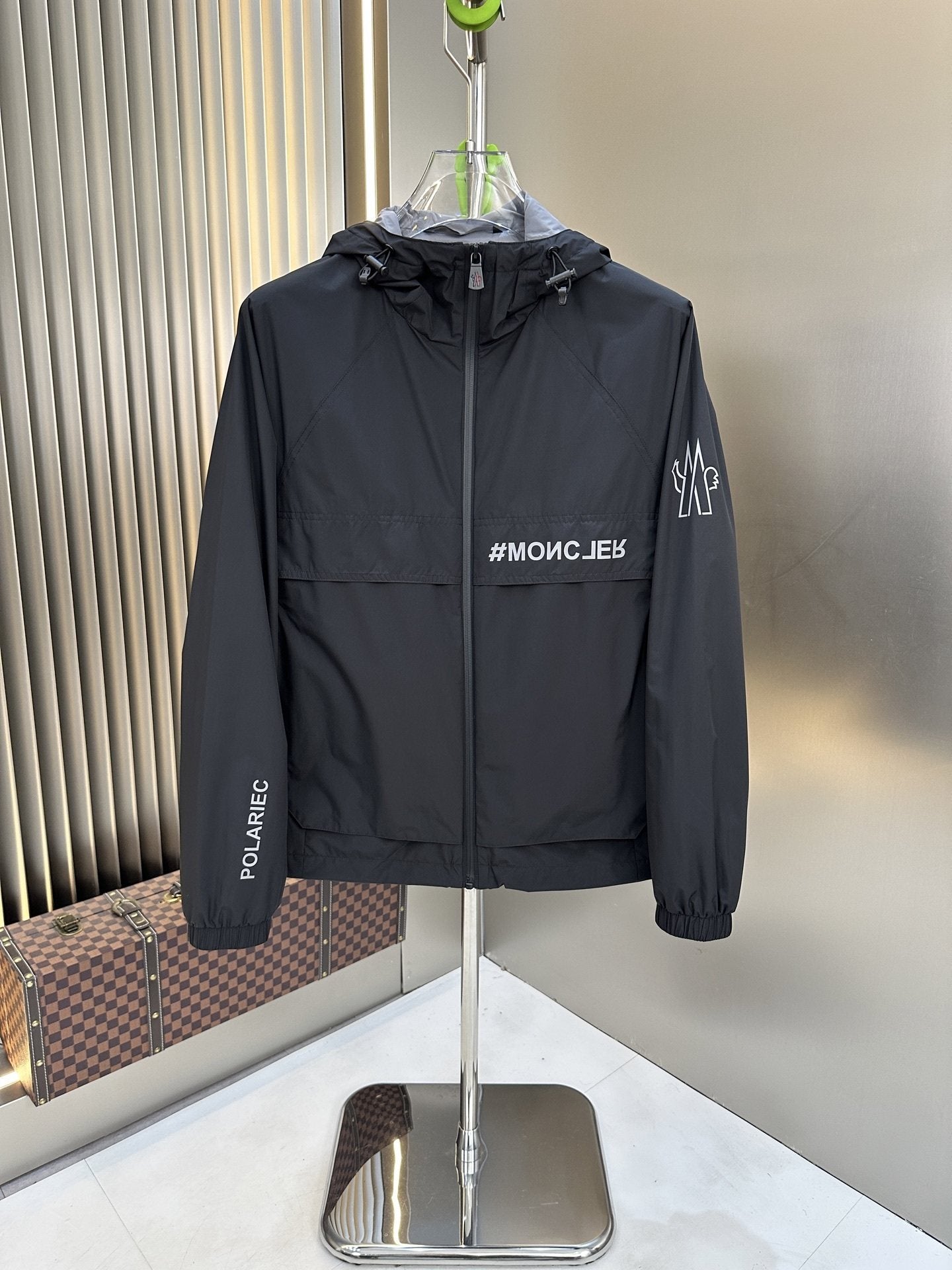 Moncler Panel Hooded Jacket — hero
