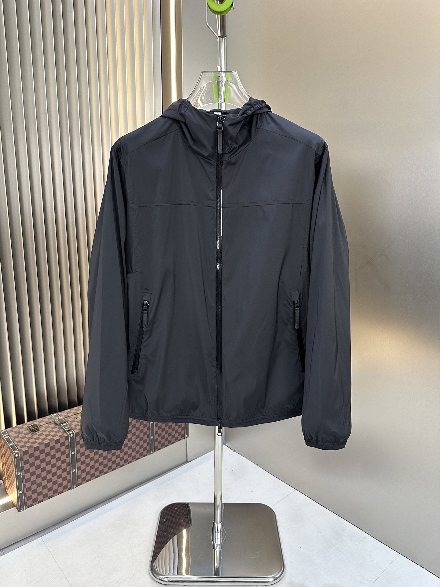 Burberry Hooded Full-Zip Jacket — hero
