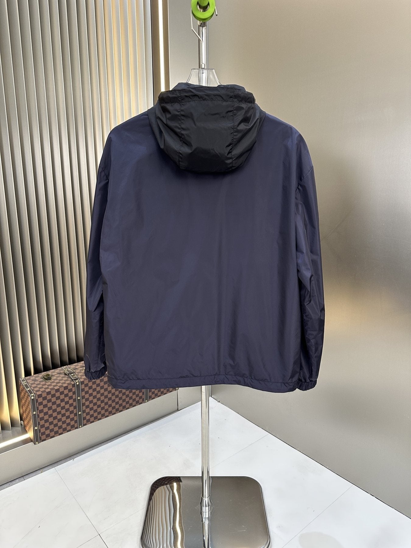 Prada Hooded Zip Jacket — back