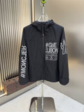 Moncler Hooded Graphic Zip Jacket — hero