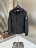 Moncler Hooded Zip-Front Jacket — hero