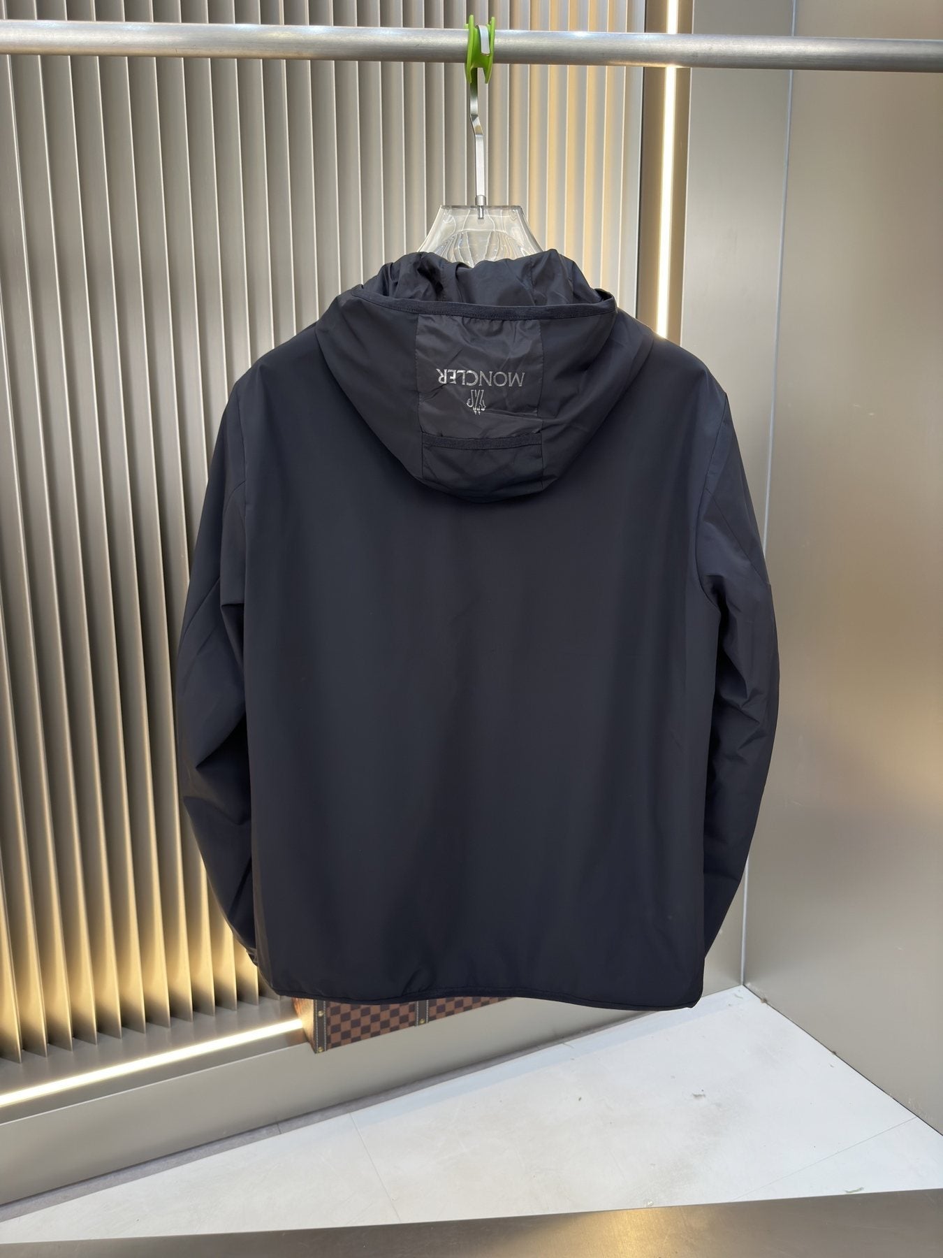 Moncler Hooded Zip Jacket — back
