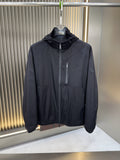 Moncler Hooded Zip Jacket with Chest Pocket — hero
