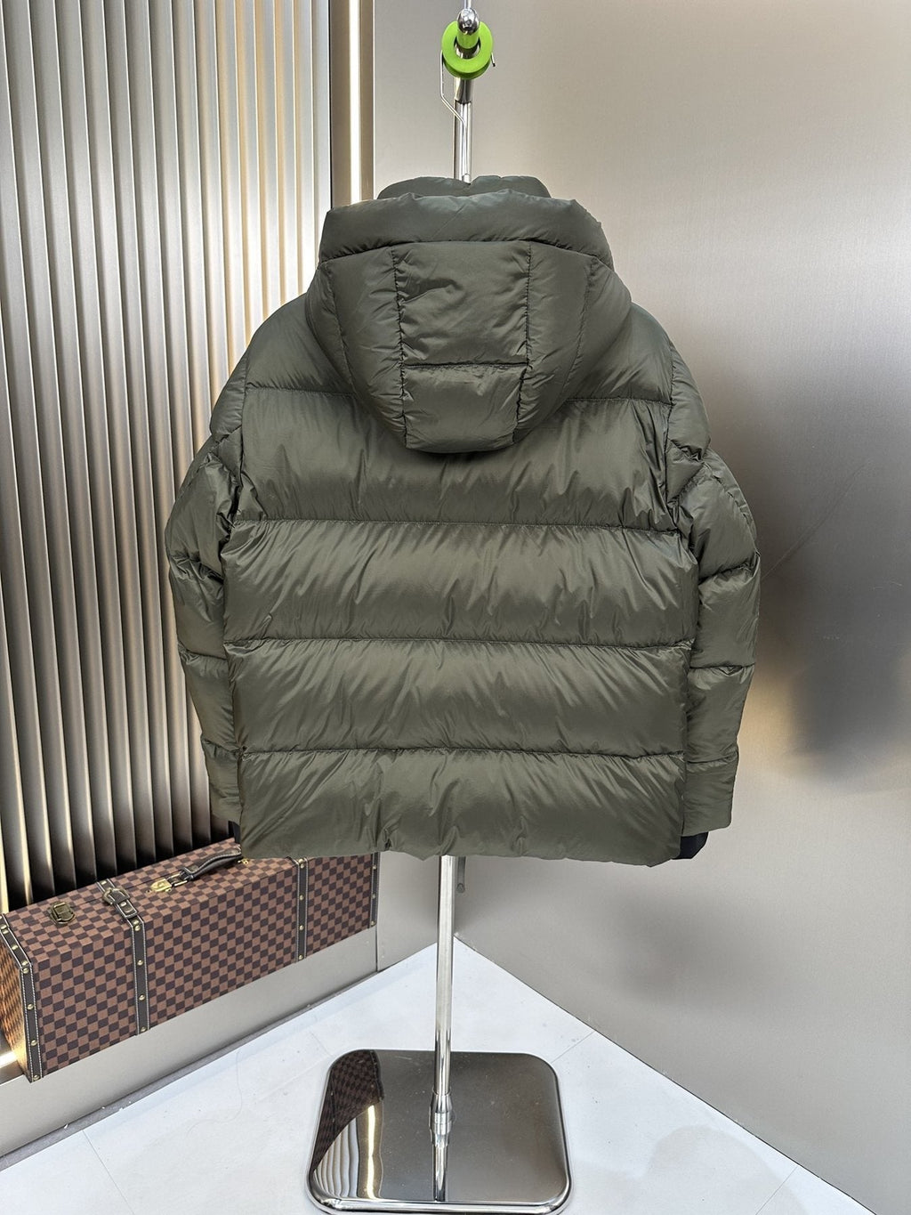 Burberry Hooded Puffer Jacket — back
