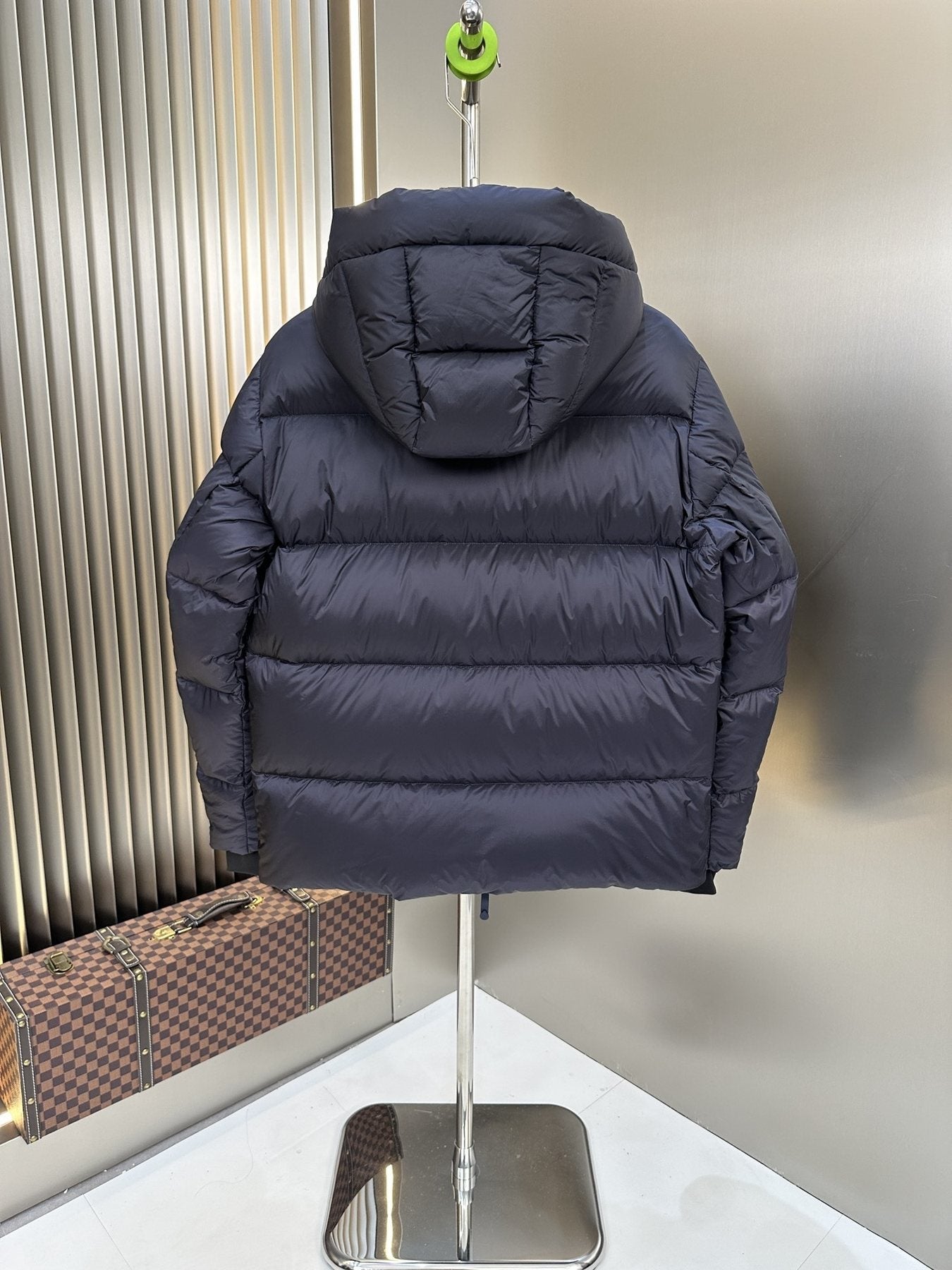 Burberry Hooded Puffer Jacket — back