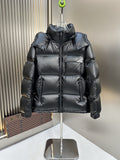 Prada Hooded Quilted Puffer Jacket — front