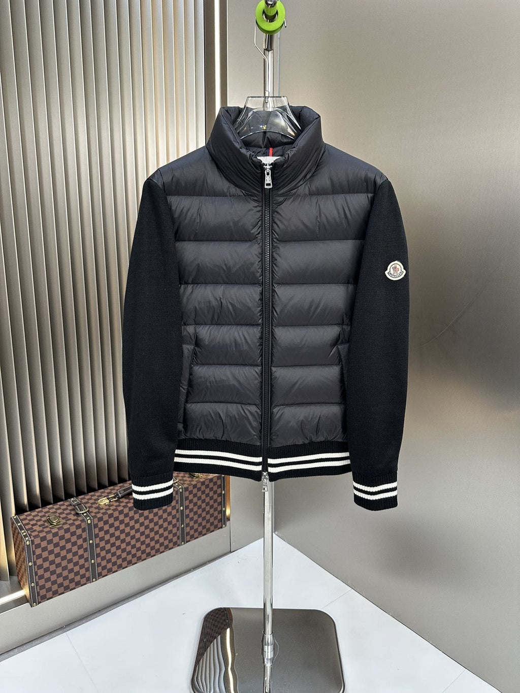 Moncler Sweater Sleeve Down Jacket — hero