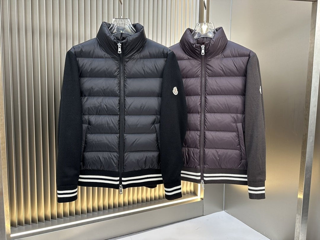 Moncler Sweater Sleeve Down Jacket — comparison