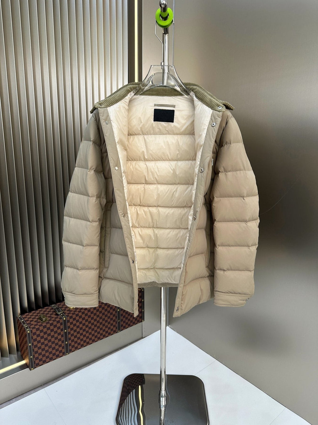 Prada Quilted Puffer Jacket — front