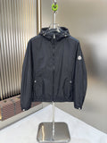 Moncler Hooded Zip-Front Jacket — hero