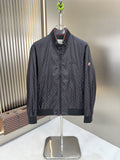 Gucci Tonal Monogram Zip-Front Bomber Jacket — hero