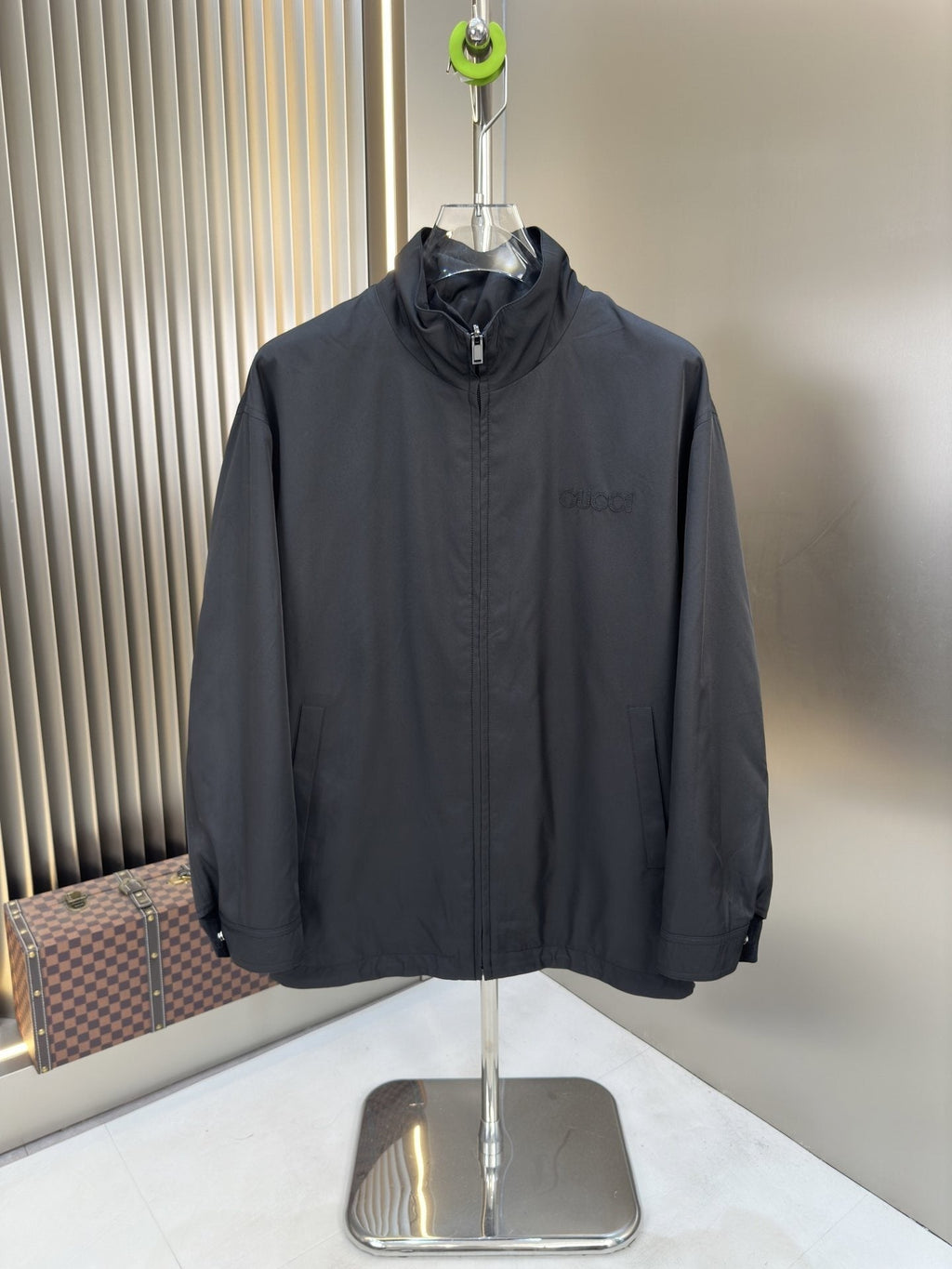 2026 Original Jacket Reversible Tonal Monogram Hooded Jacket — hero