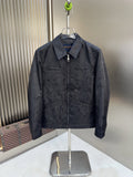 LV Tonal Monogram Zip-Front Jacket — hero