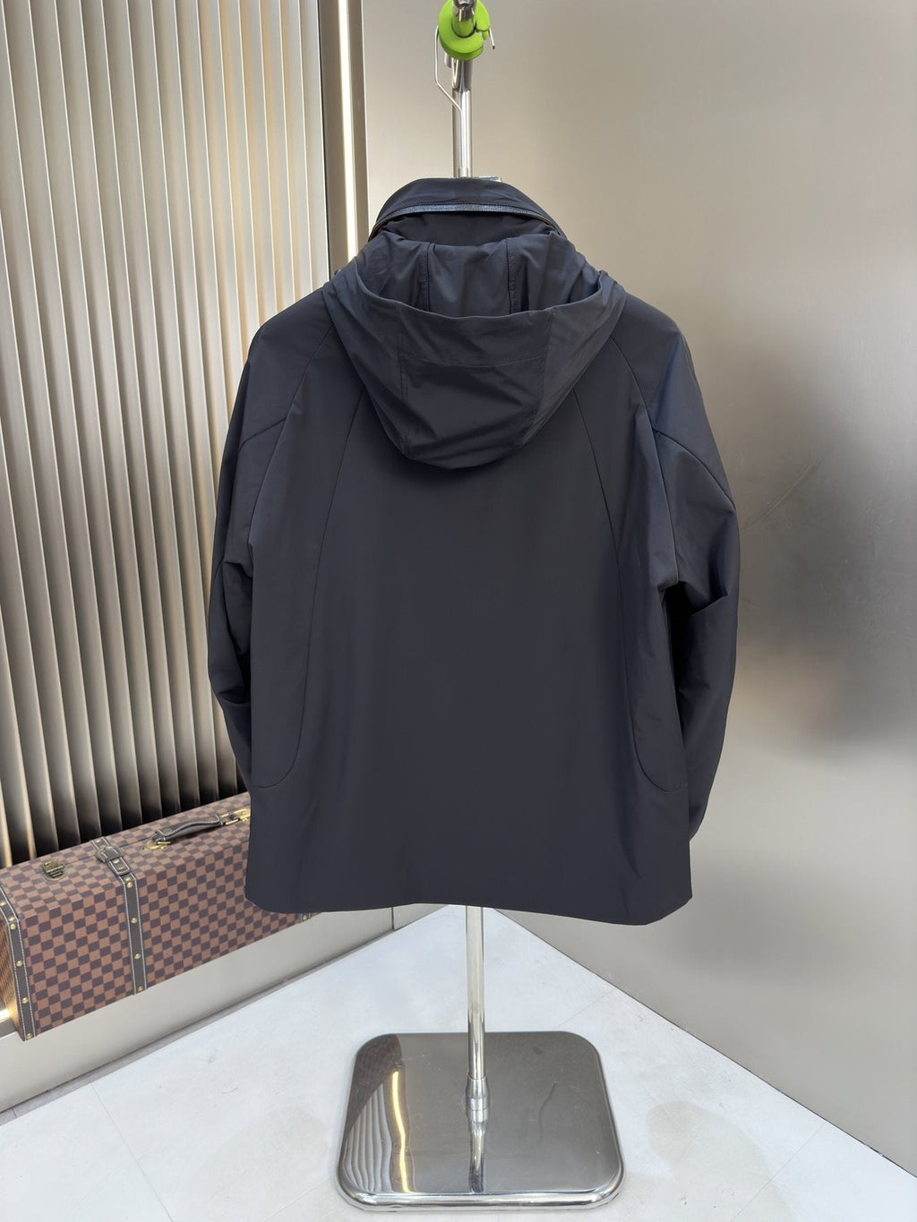 Zegna Hooded Technical Jacket — back