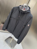 Moncler Hooded Zip-Front Jacket — hero