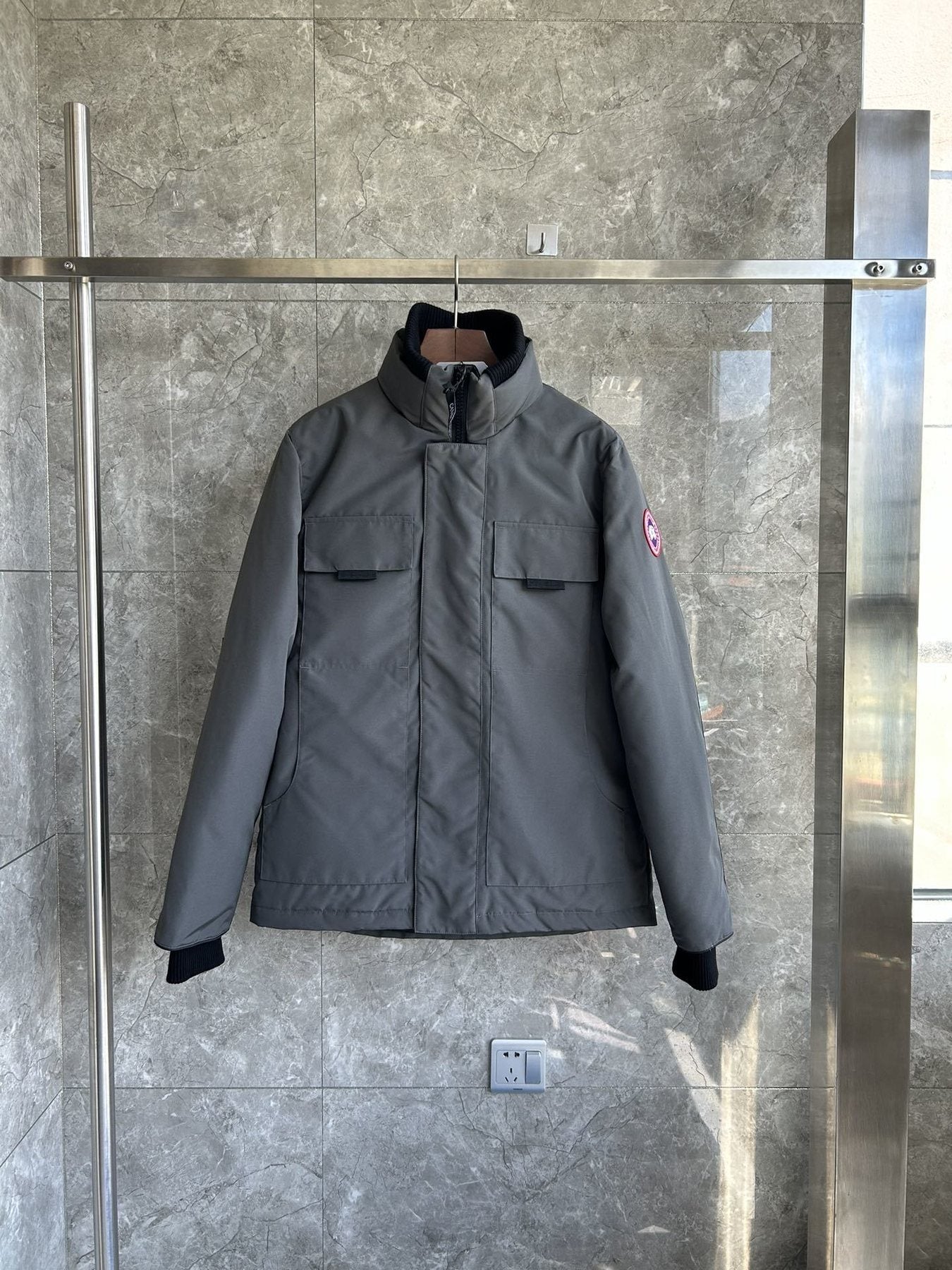 Canada Goose Stand-Collar Zip Jacket — front