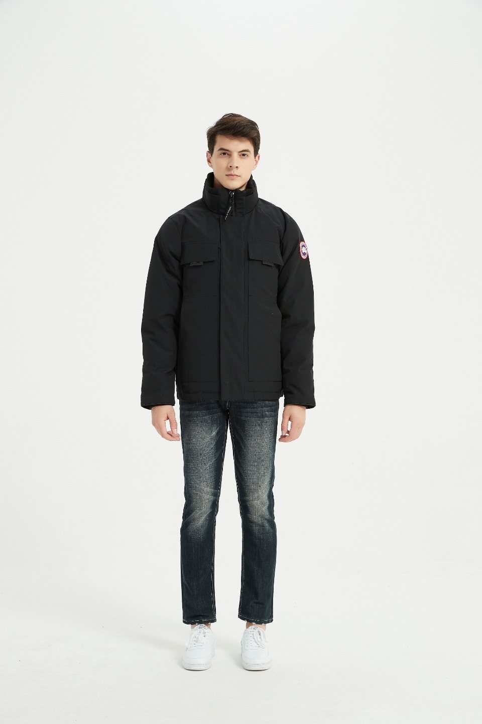 Canada Goose Stand-Collar Zip Jacket — hero