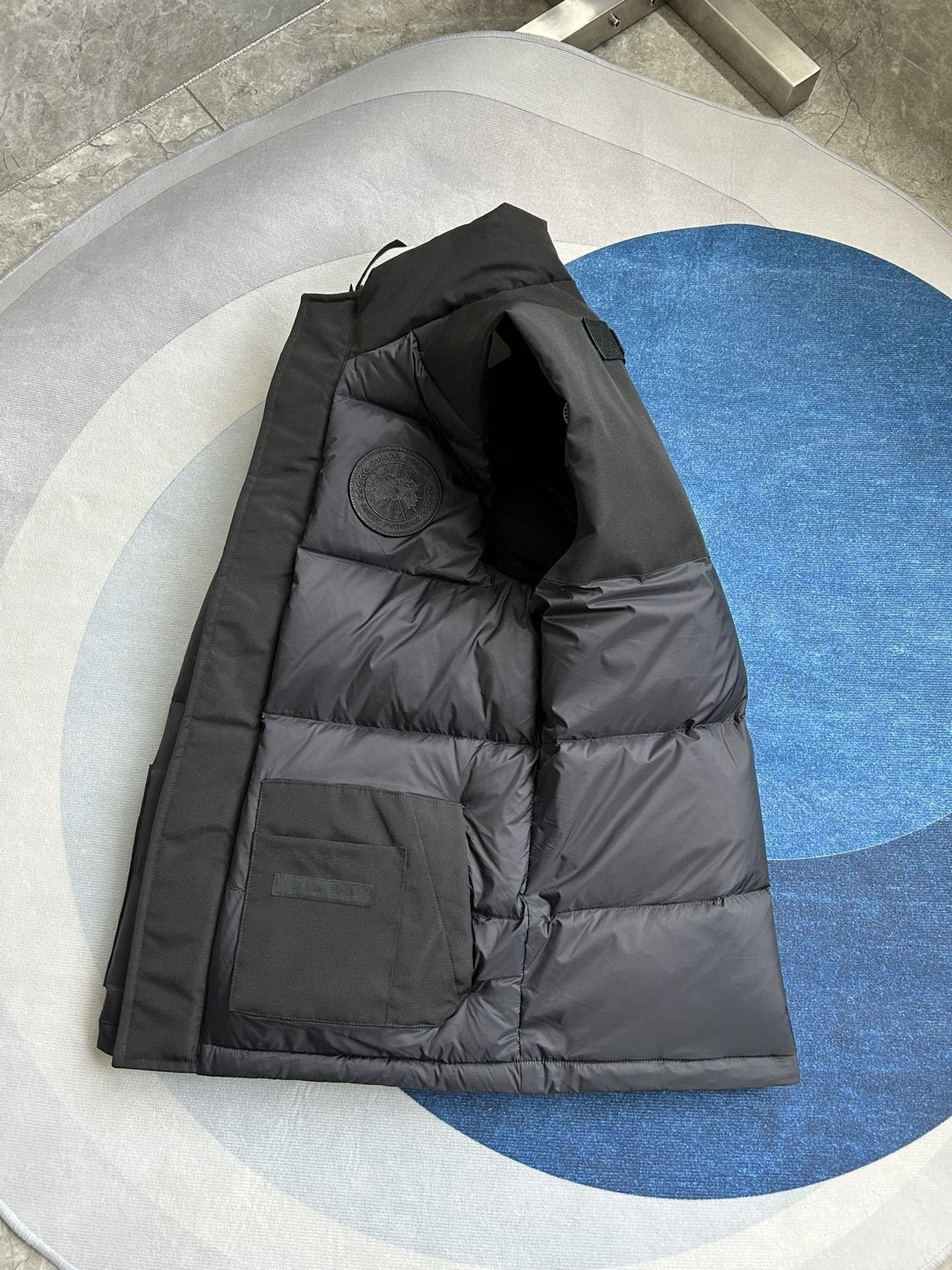 Canada Goose Men's Quilted Padded Vest — detail