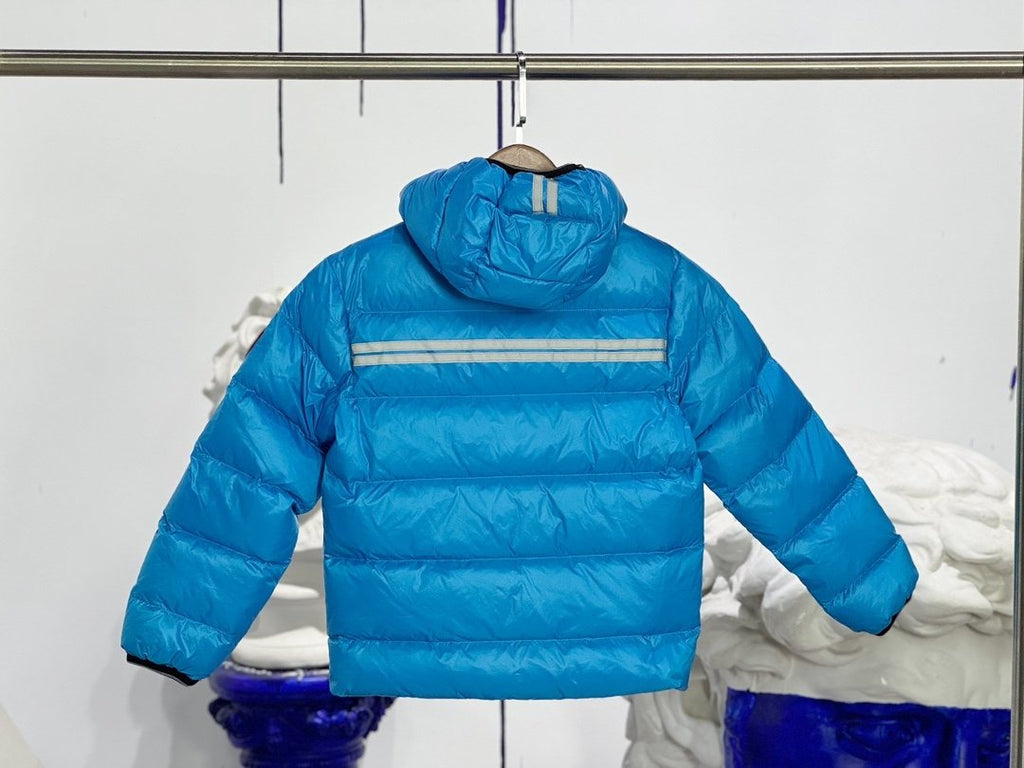 Canada Goose Kids' Hooded Quilted Down Jacket — back