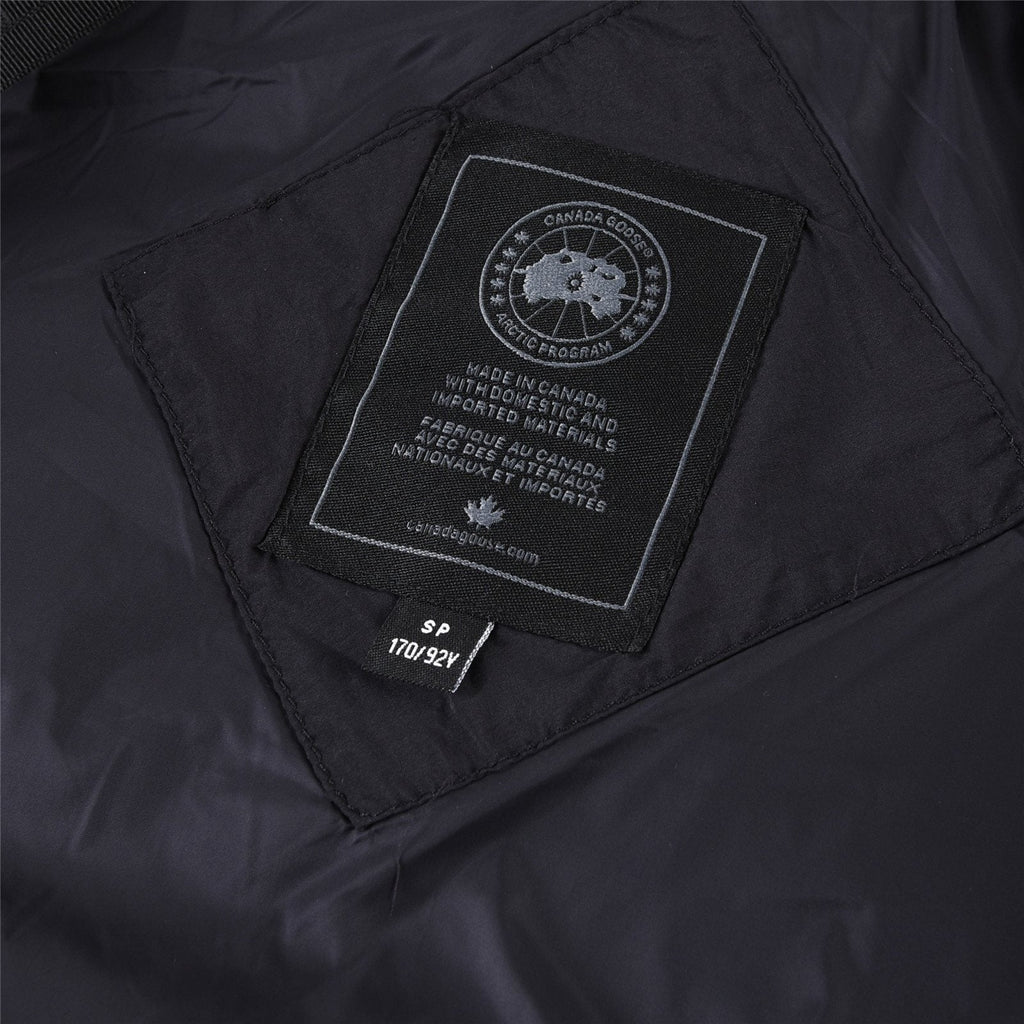 Canada Goose Longline Hooded Puffer Jacket — neck_label