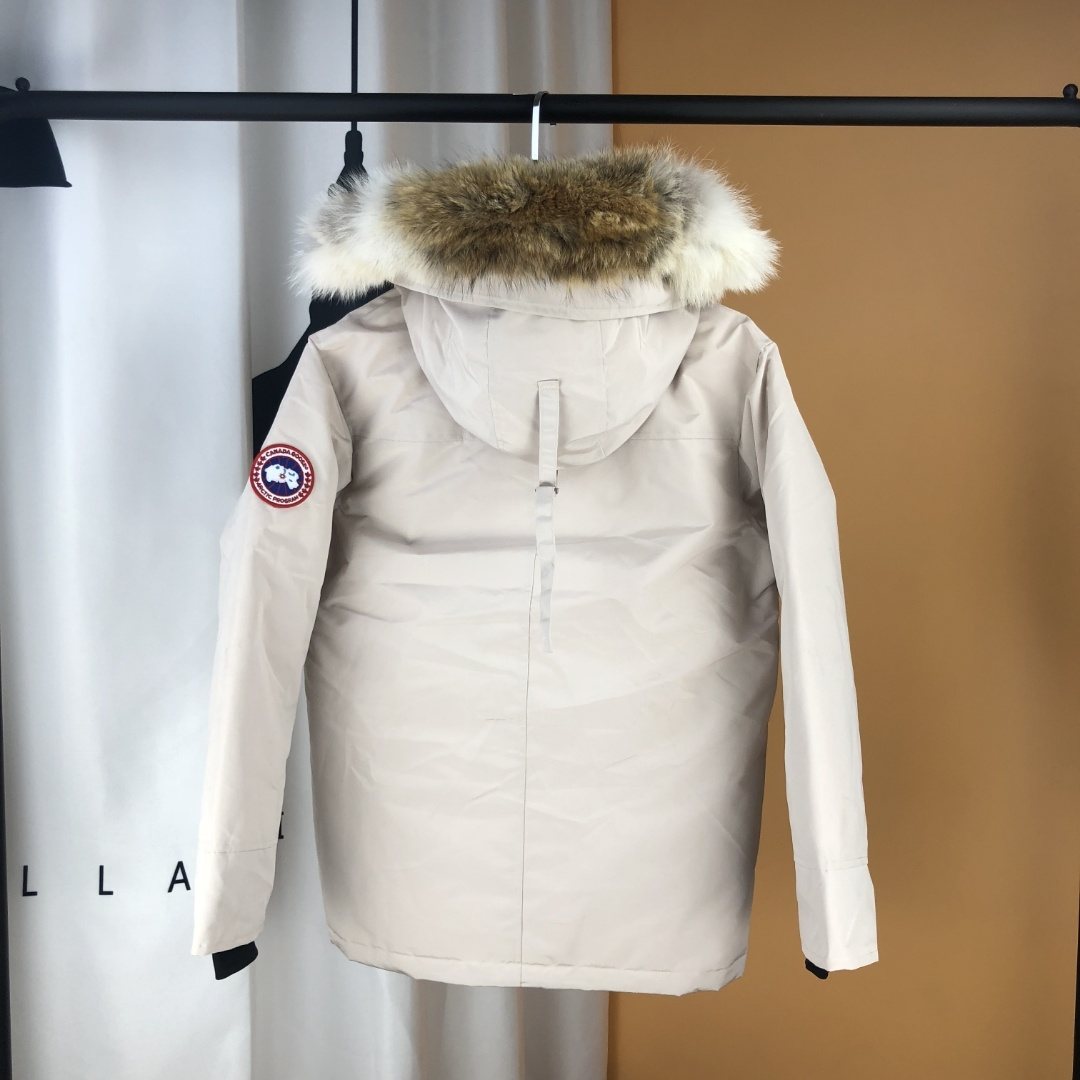 Canada Goose Fur-Trim Hooded Parka Jacket — back