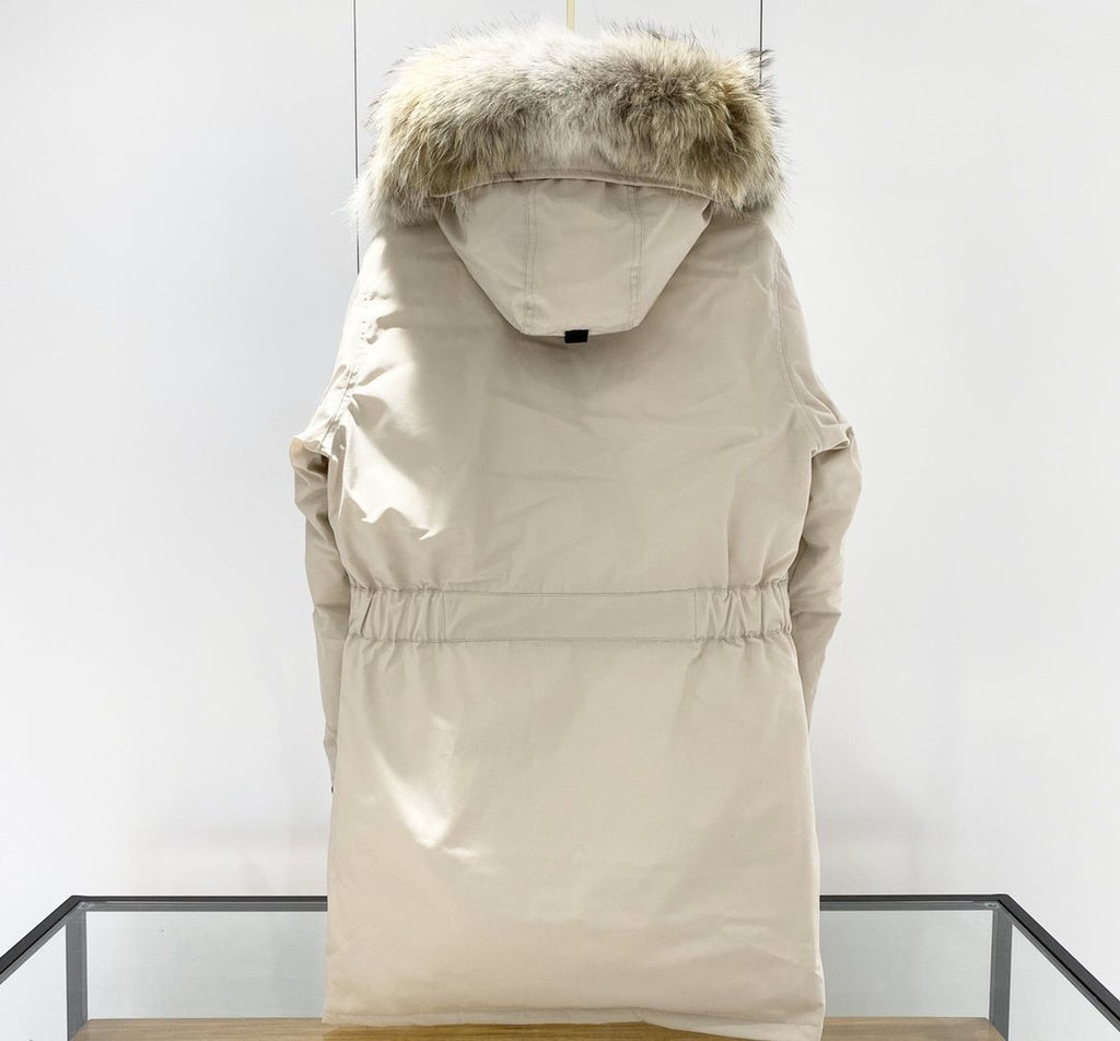 Canada Goose Fur-Trim Hooded Parka — back