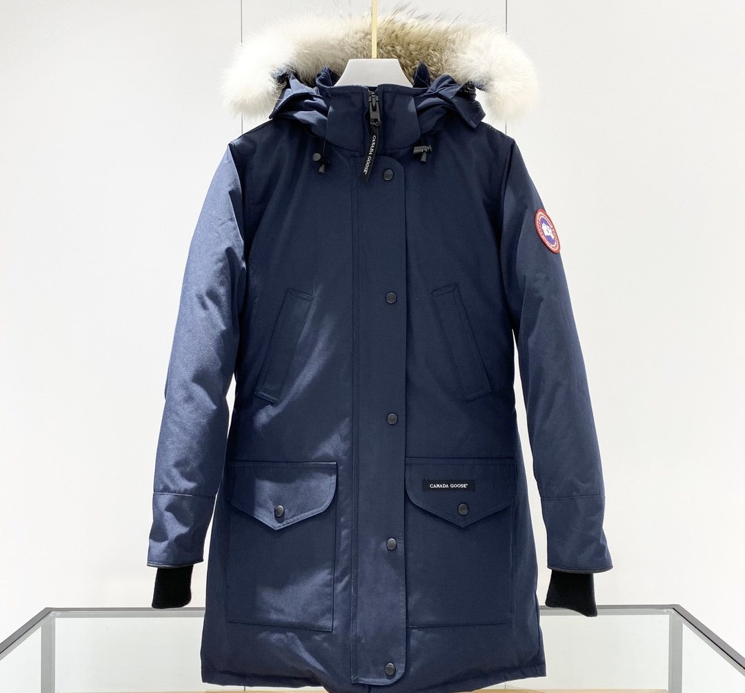 Canada Goose Fur-Trim Hooded Parka — front