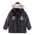 Canada Goose Hooded Long Down Jacket — hero