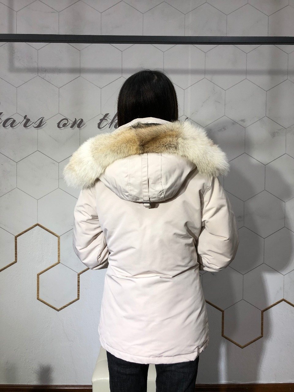 Canada Goose Women's Fur-Trim Hooded Parka Jacket — back