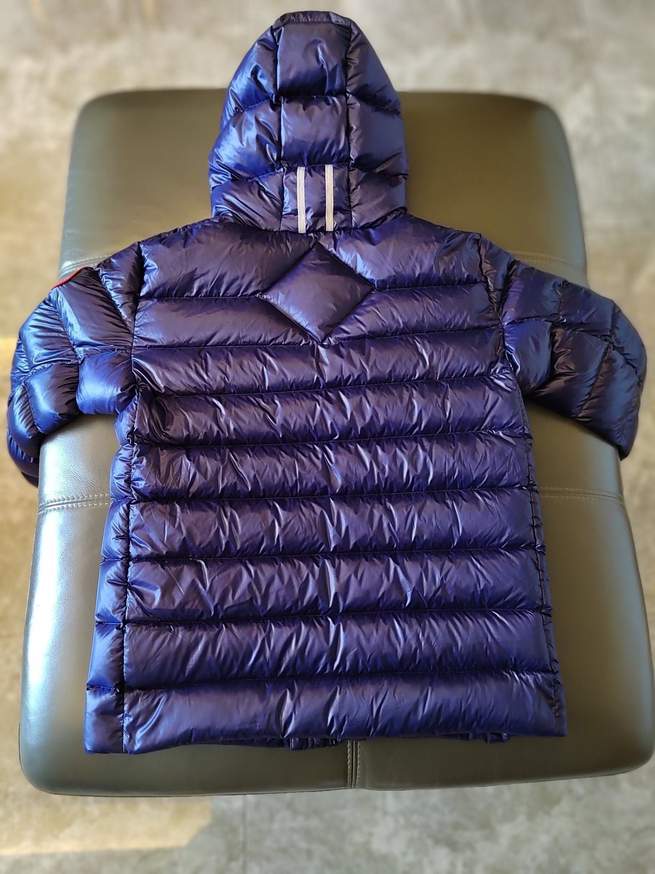 Canada Goose Hooded Short Down Jacket — back